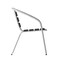Flash Furniture Commercial Black Metal Restaurant Stack Chair TLH-017W-BK-GG - alternate 4